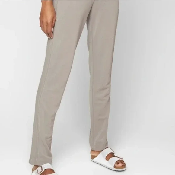 Athleta serenity grey with stripe on side pants XXS - Picture 9 of 9
